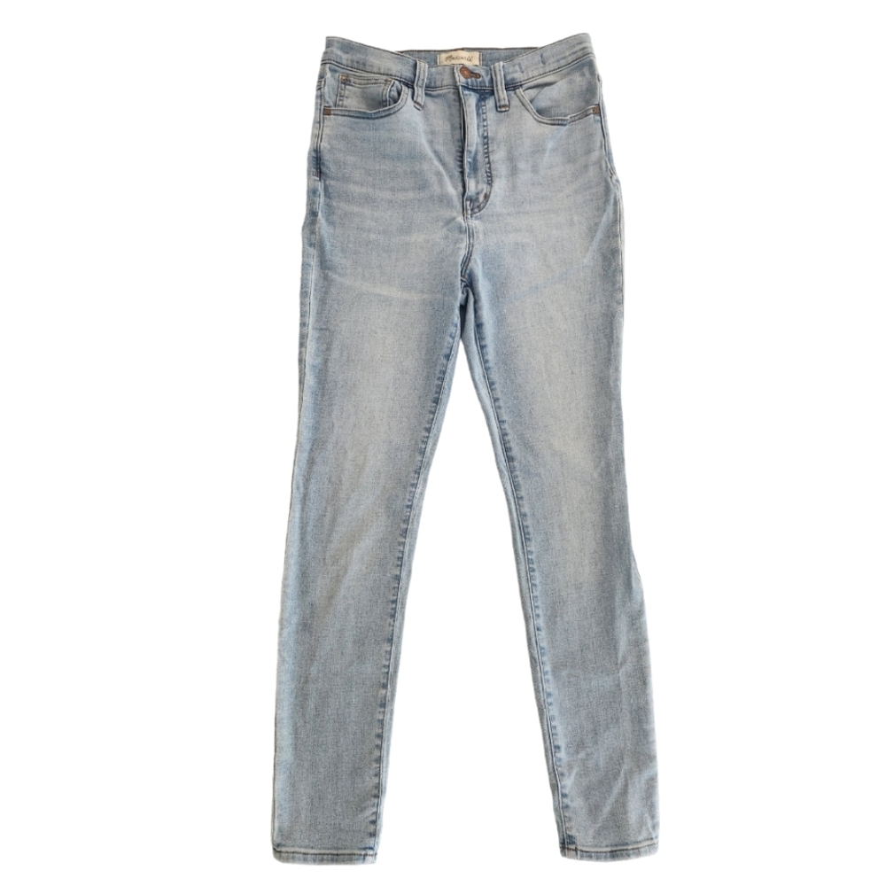 Madewell 11" Roadtripper High Rise | Light Wash Jeans - Women's Size 28